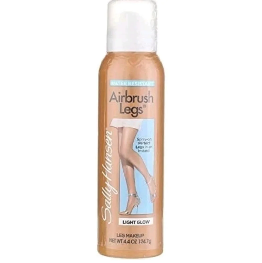 Sally Hansen Airbrush Legs Light Glow 4.4 Ounce (130ml) Tanning Lotion Sunless